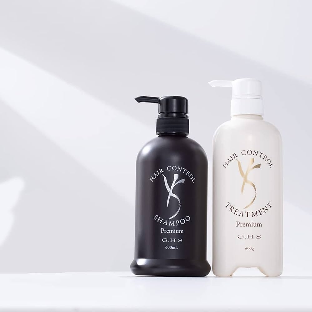 G.H.Sヘアコントロールシャンプー&トリートメントセットプレミアム⭐︎新品未開封 Amazon | G.H.S(ジーエイチエス） シャンプー(600mL)+